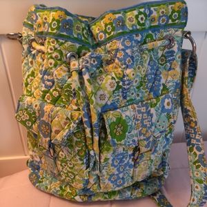 Vera Bradley Floral Drawstring Purse